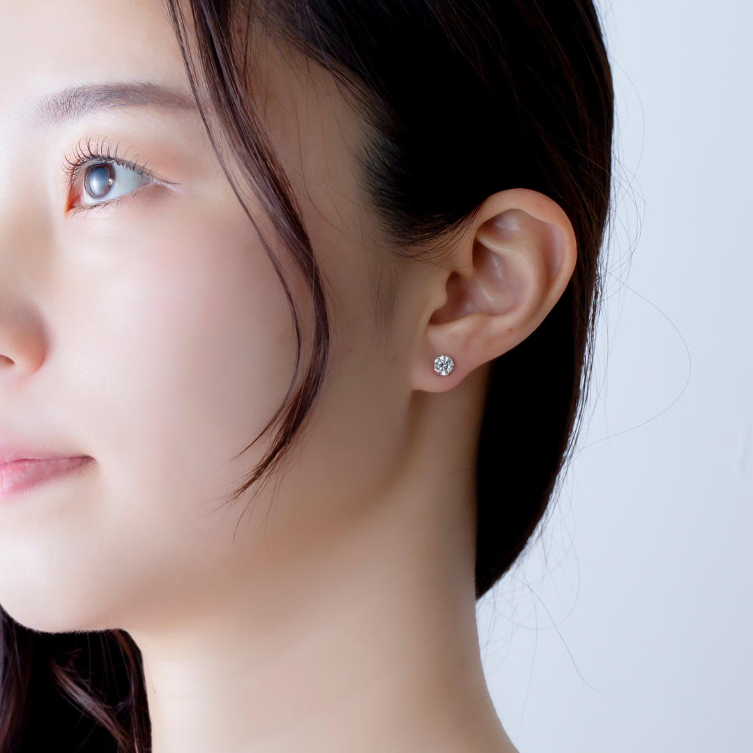 Pt900 Lilya（リリア)ピアス