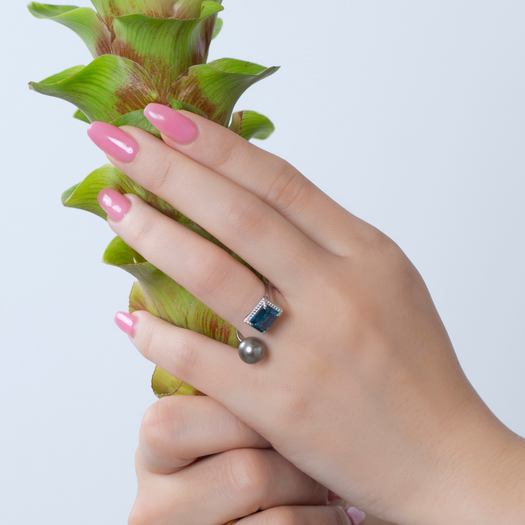 Pt900 Peony（ピオニー）リング