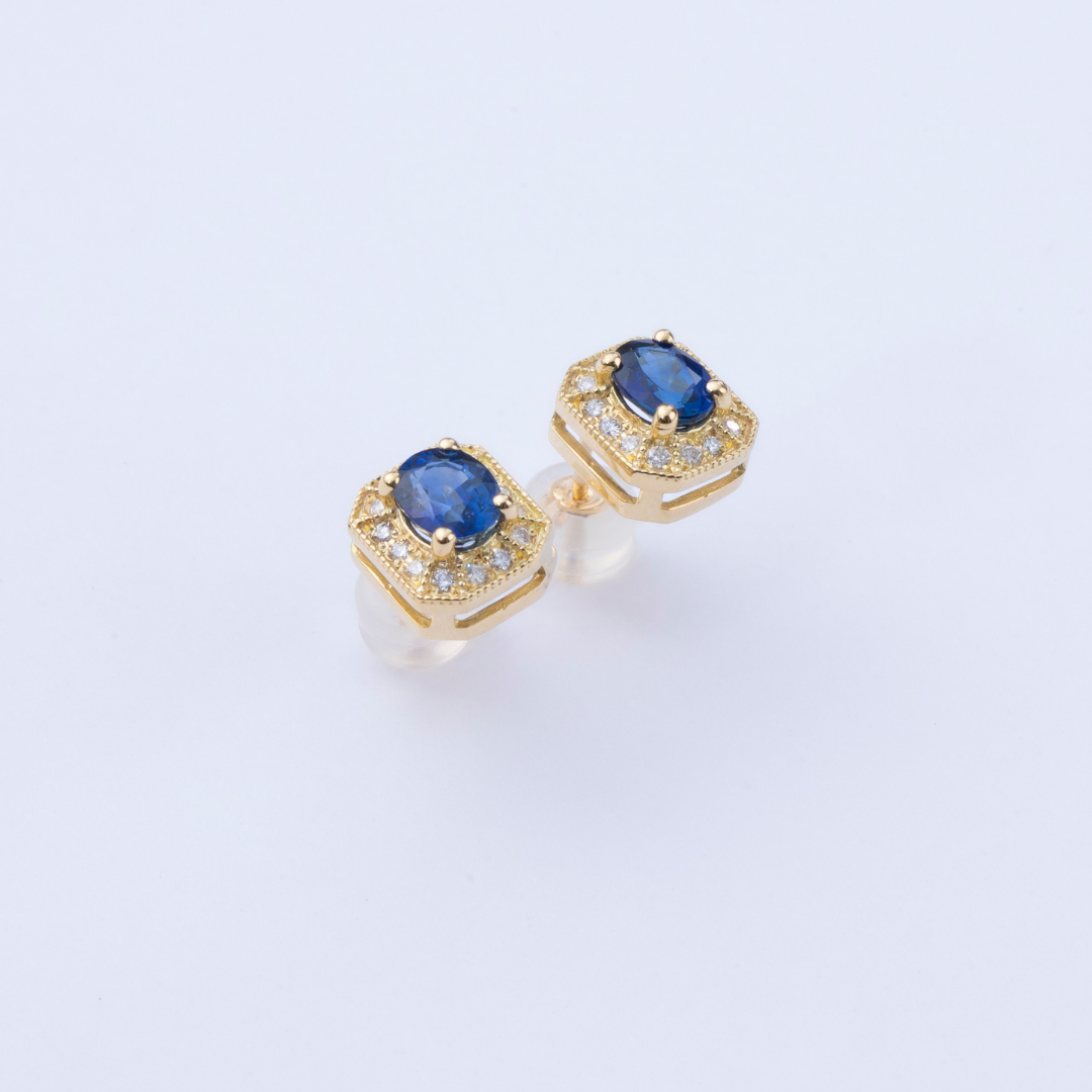 K18 Anemone（アネモネ）ピアス