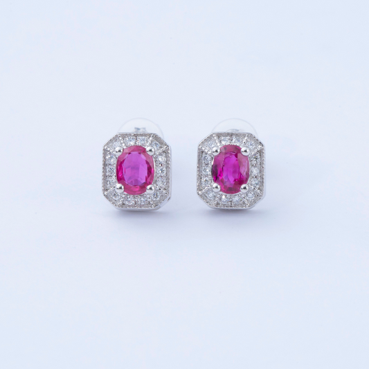 Pt900 Anemone（アネモネ）ピアス