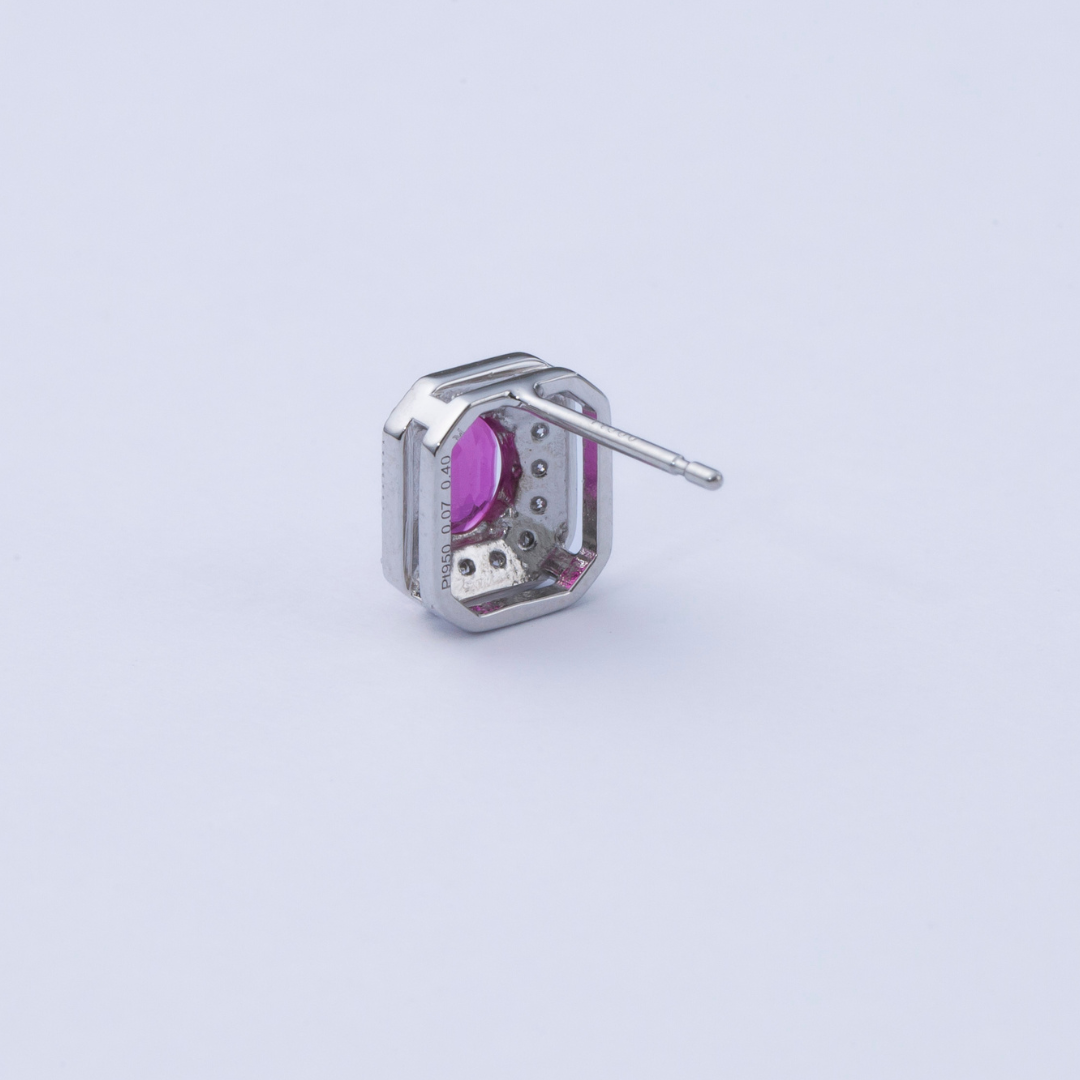 Pt900 Anemone（アネモネ）ピアス